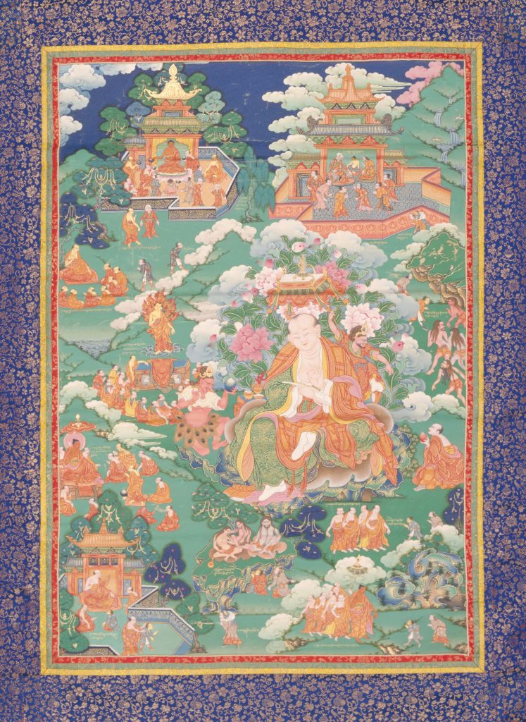 图片[1]-Bantoga Venerable Thangka-China Archive